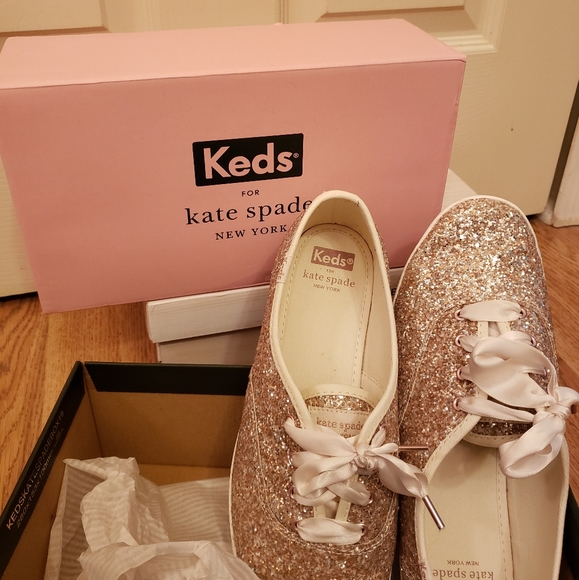 Keds Shoes - ⚡ Kate Spade Glitter Keds⚡